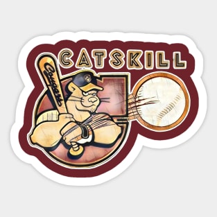 Catskill Cougars Baseball Sticker